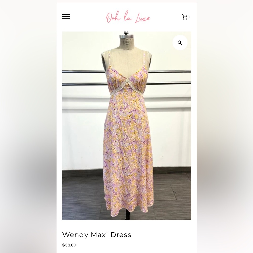 Audrey 3+1 Floral Maxi Dress